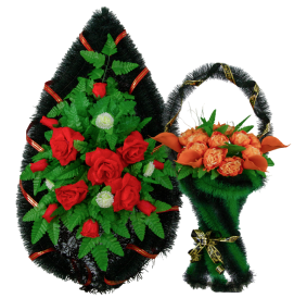 Венки и корзины